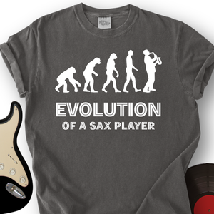 Evolution Of A Sax Player T-Shirt