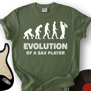 Evolution Of A Sax Player T-Shirt