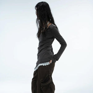 Grunge Patchwork Tee