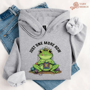 One More Row Frogging Hoodie
