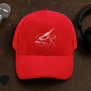 Guitar Sketch Cap