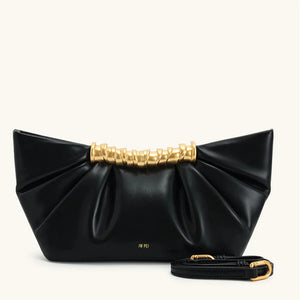 Ruched Clutch Bag
