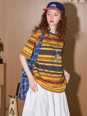 Striped Oversized Tee