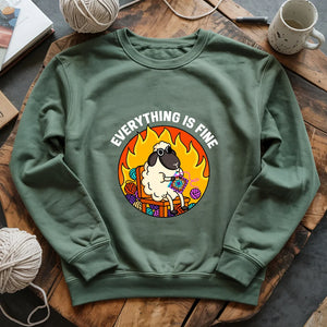 Everything Is Fine Sweatshirt