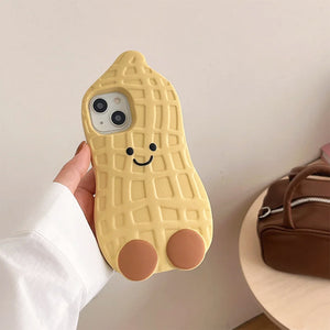Cute Peanut iPhone Case