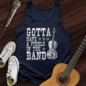 Fiddle Please Unisex Tank