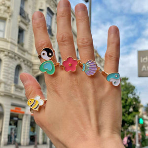 Honey Bee Anxiety Ring π