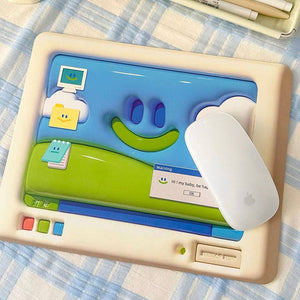 Nostalgic Windows XP Smile Mouse Mat