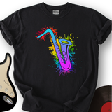 Graffiti Sax T-Shirt