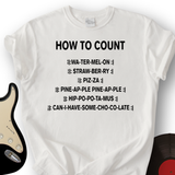How To Count T-Shirt