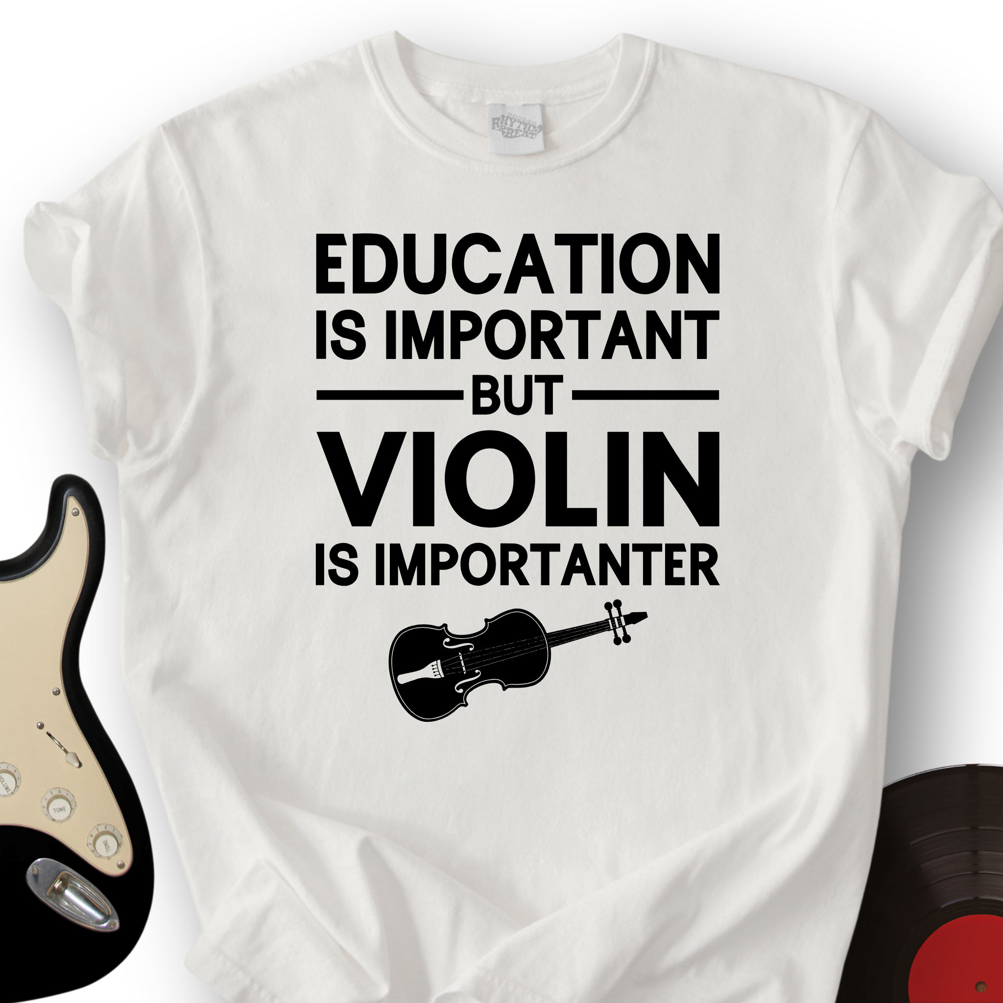 Education Is Important But Violin Is Importanter T-Shirt