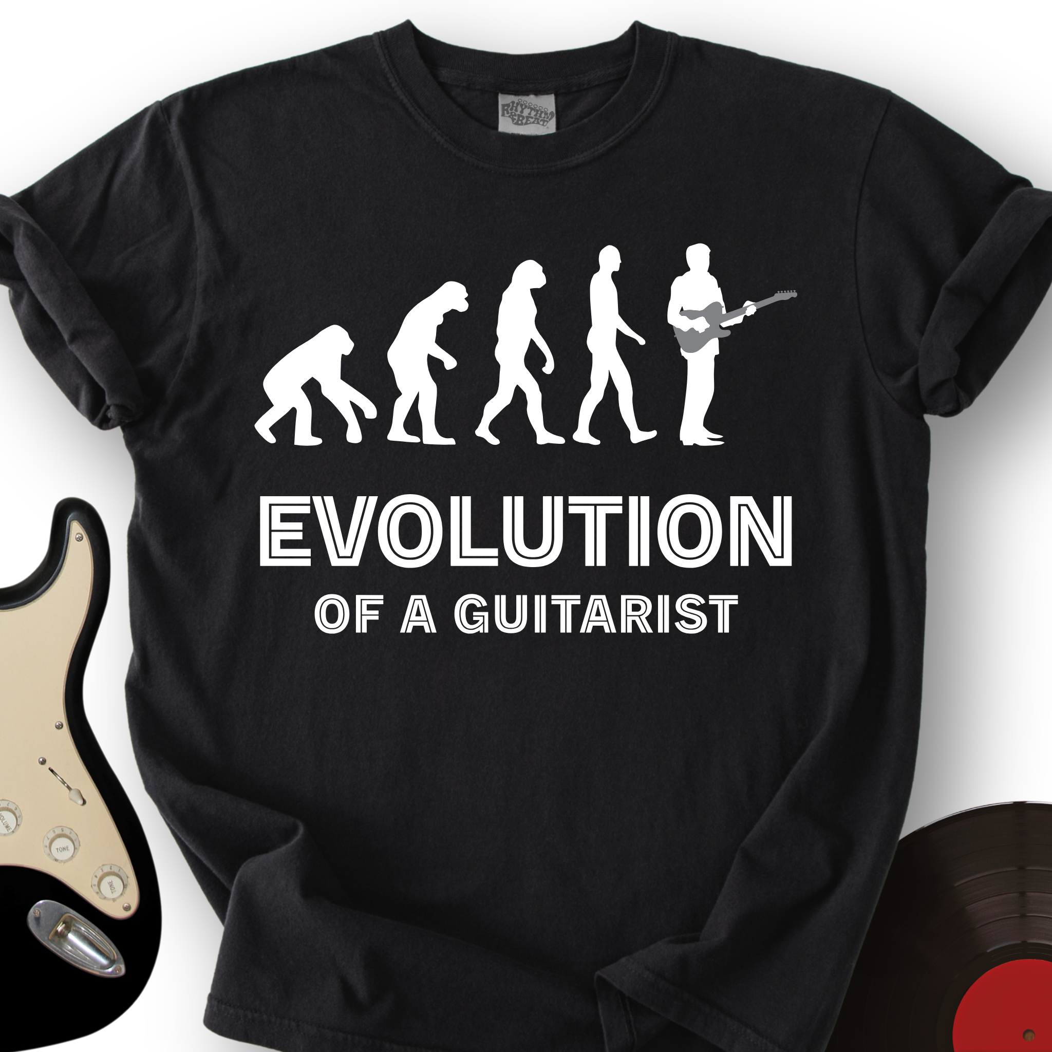 Evolution Of A Guitarist T-Shirt