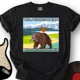Chicken On A Bear T-Shirt