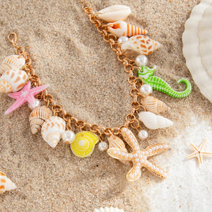 Beach Charm Belly Chain & Anklet