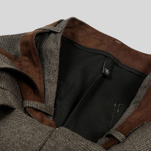 Belted Pleated Pants