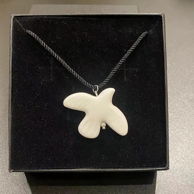 Bird Necklace & Earrings Set