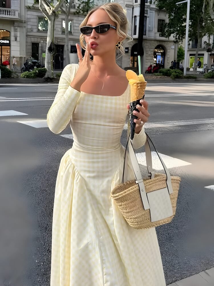 Butter Yellow Maxi Dress