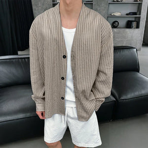 Button Up Striped Shirt