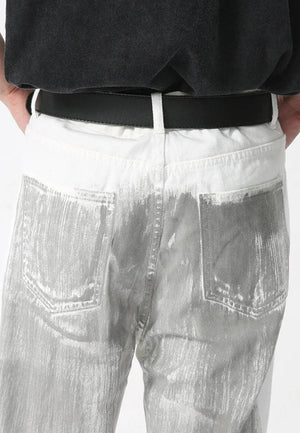 Cyberpunk Silver Pants