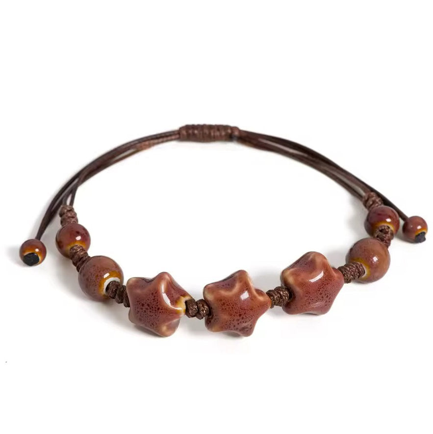 Fairy Grunge Star Bead Bracelet