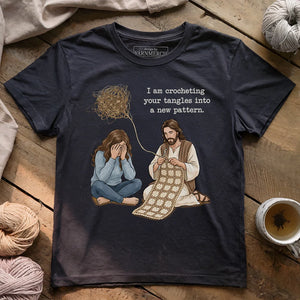 God Crocheting Tangles T-shirt
