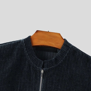 Half-Zip Knit Top