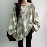 Indie Urban Print Longline Sweatshirt