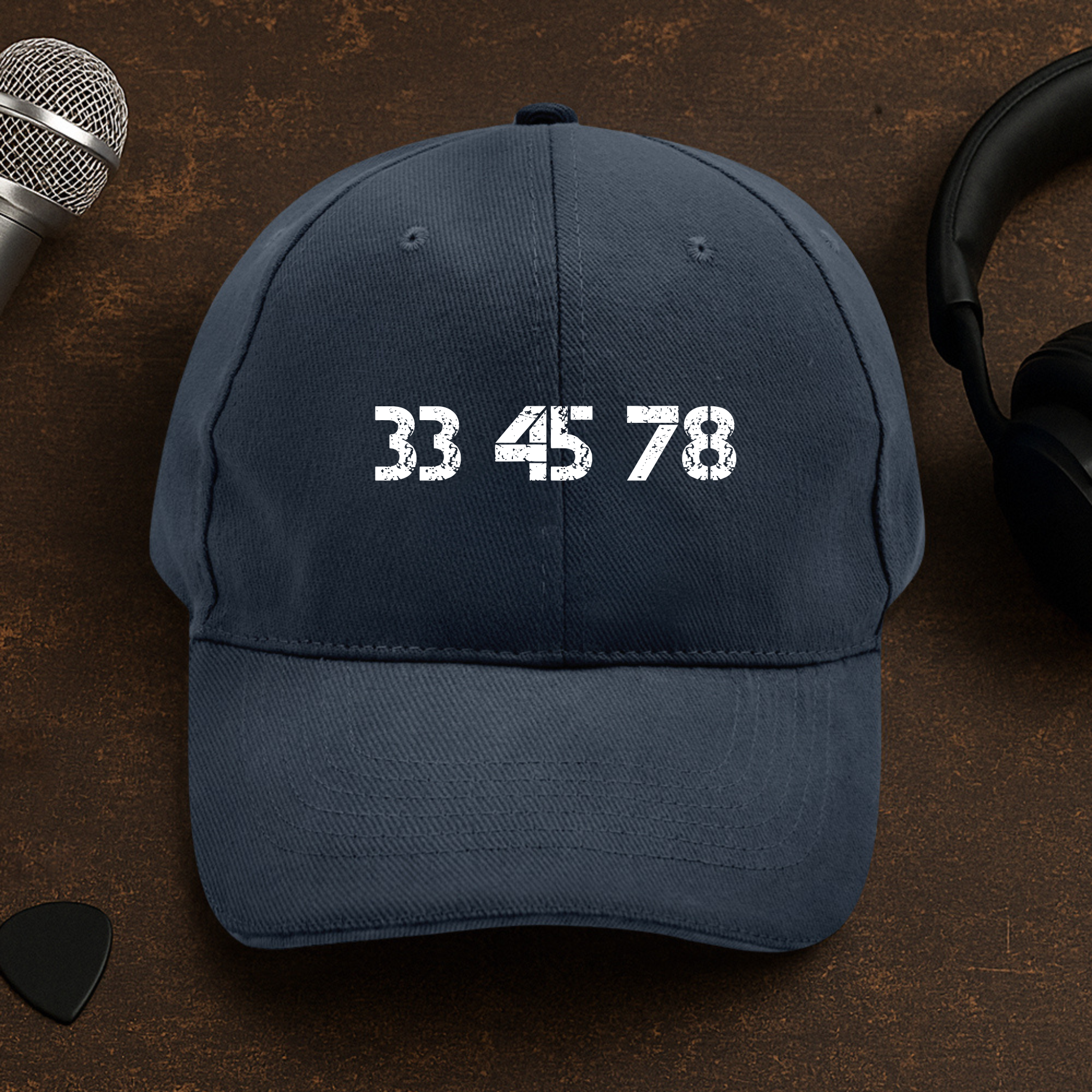 33-45-78 RPM Turntable Cap