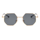 Octagon Metal Sunglasses