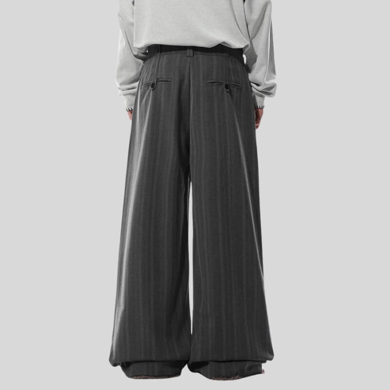 Pinstripe Drawstring Pants