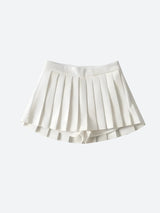 Pleated Mini School Skort