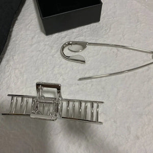 Safety Pin Hair Claw