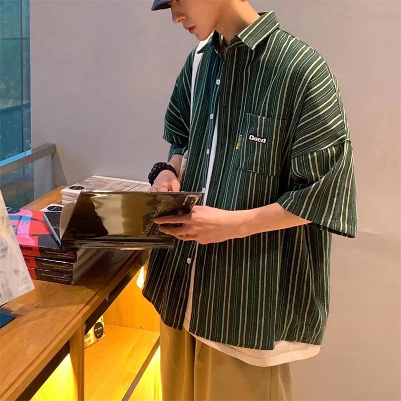 Striped Oversized Shirt