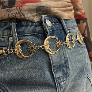 Sun & Moon Belly Chain