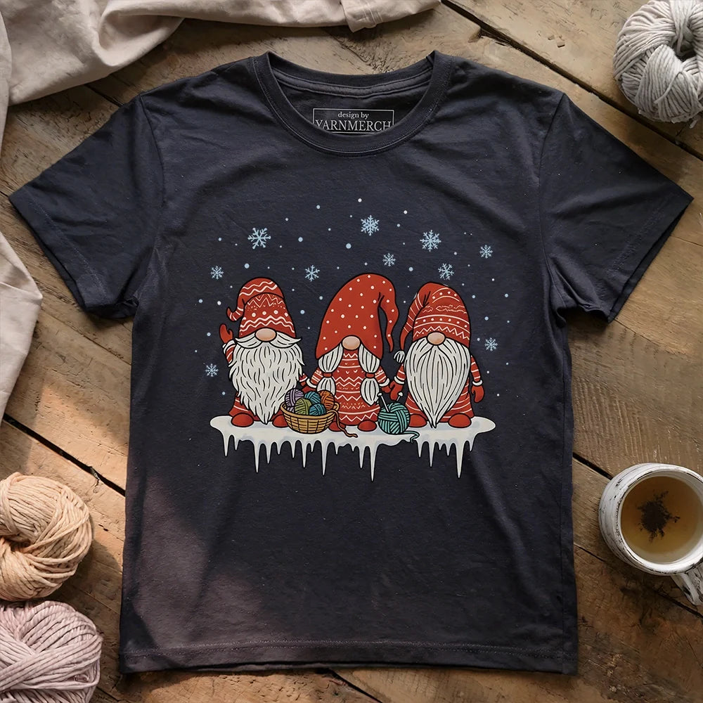 Three Knitty Gnomes T-shirt