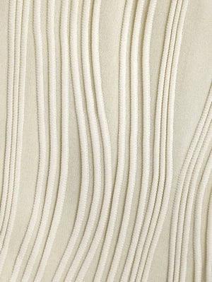 Wavy Striped Wired Cup Bikini Set