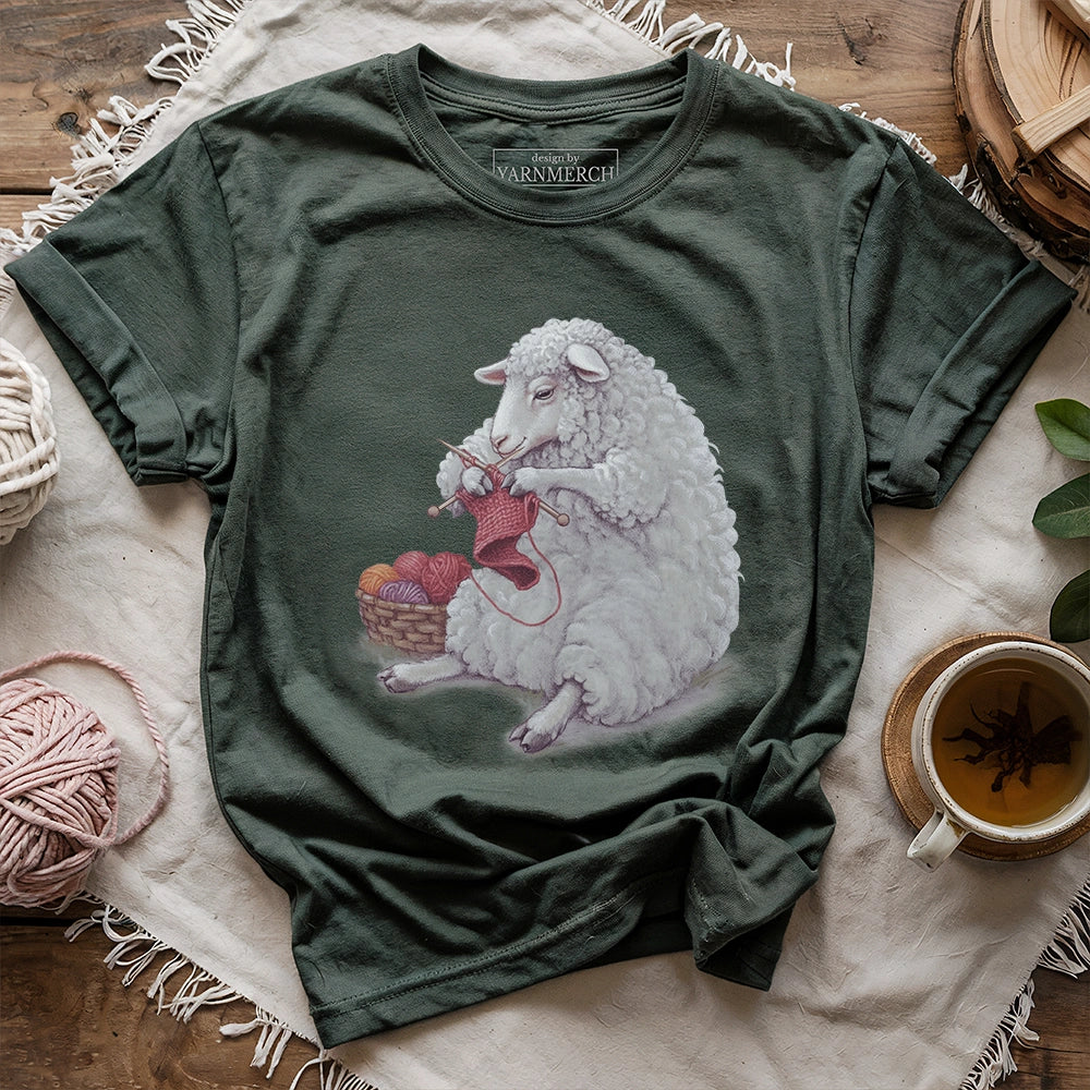 Woolly Knitting T-shirt