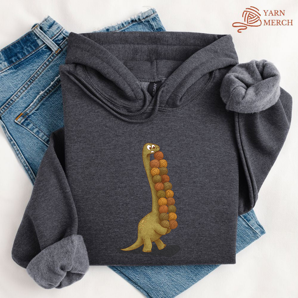 Yarnosaurus Rex Hoodie