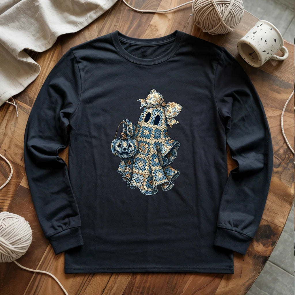 Granny Ghost Long Sleeve T-shirt
