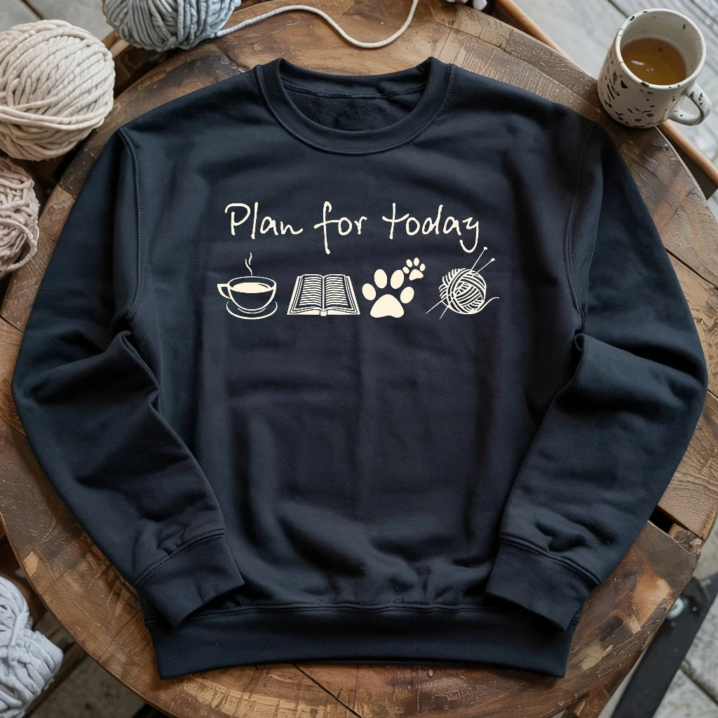 Plan For Today Sweatshirt