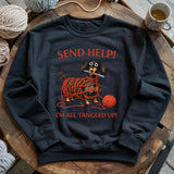 Tangled In Yarn Sweatshirt