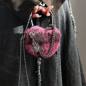 Emo Phase Heart-Shaped Bag