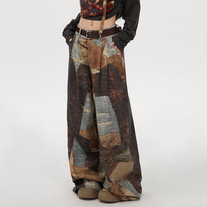 Main Interest Wide Leg Baggy Pants