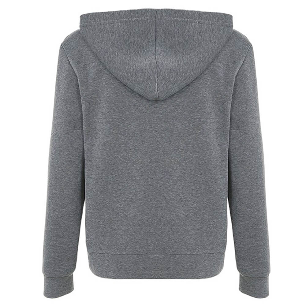 Chain Skeleton Print Grunge Hoodie