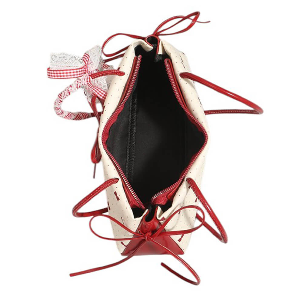 Coquette Charm Bow Shoulder Bag