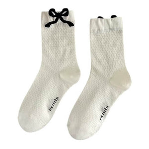 Coquette Style Bow Socks