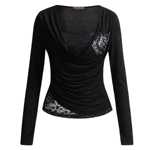 Diva Y2K Lace Top