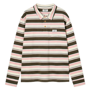 Dorm Room Diaries Stripe Rugby Polo