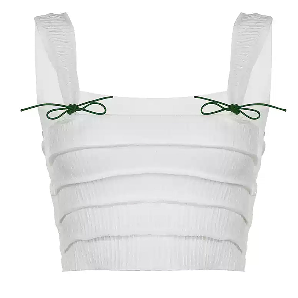 Fairycore Aesthetic Tied Cami Top