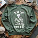 One More Row Skeleton Sweatshirt